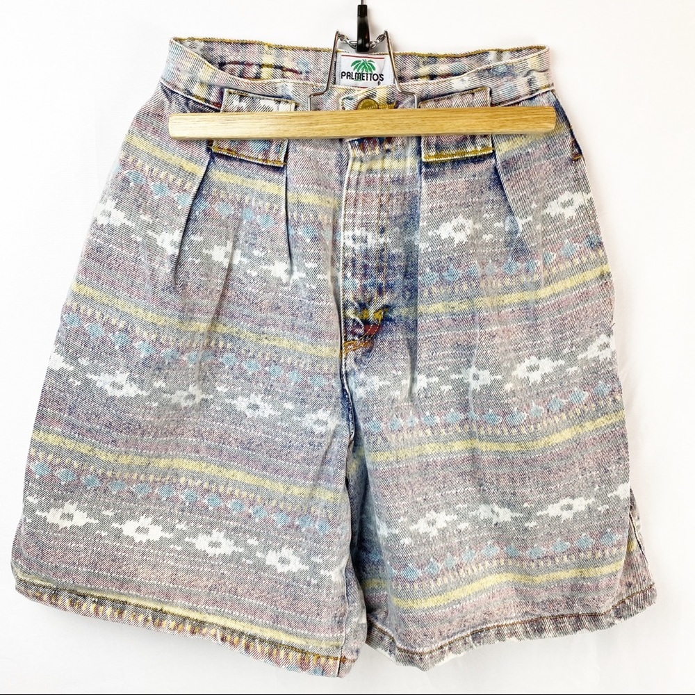 Vintage Women’s Blue Denim Shorts by Palmetto’s